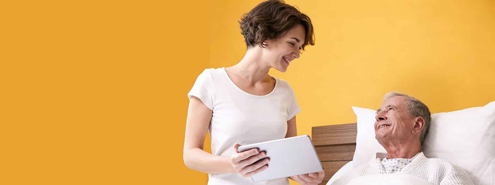 HeadAppHome - kostenfrei am Krankenbett und zu Hause